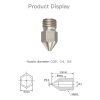 Creality Copper Alloy High-end Nozzles 8 PCS For Ender-3/Ender-5 Series, Ender-6, CR Series - Image 3